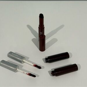 Lot -  Clinique Black Honey - 1 x Almost Lipstick And 2x Creamy Lip Gloss